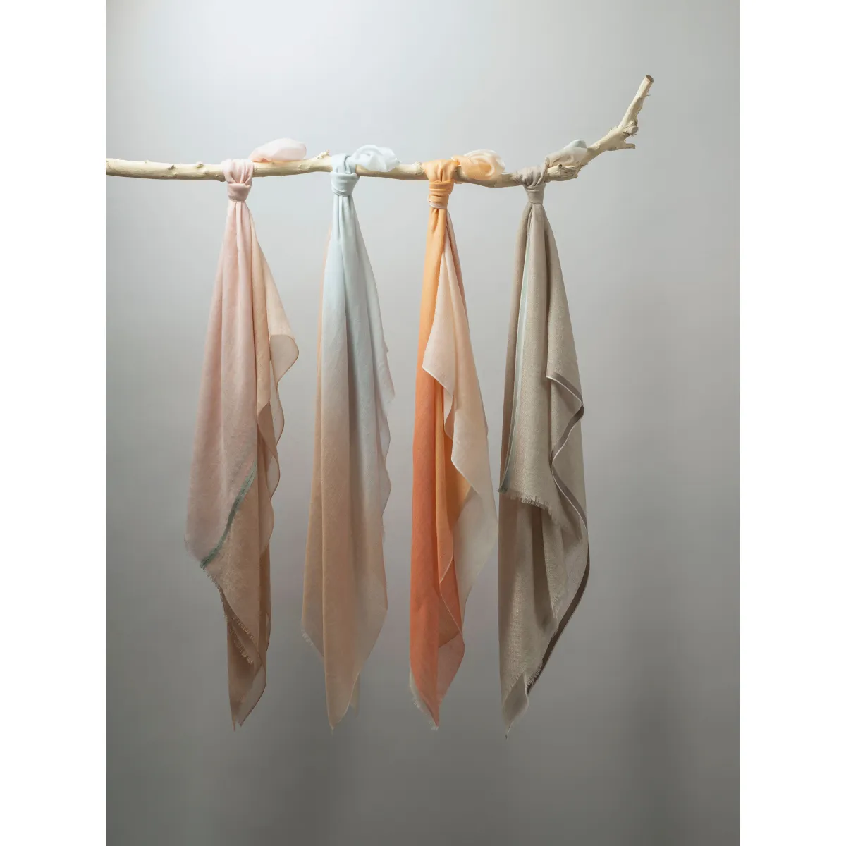 100% Cashmere Scarf - Sand