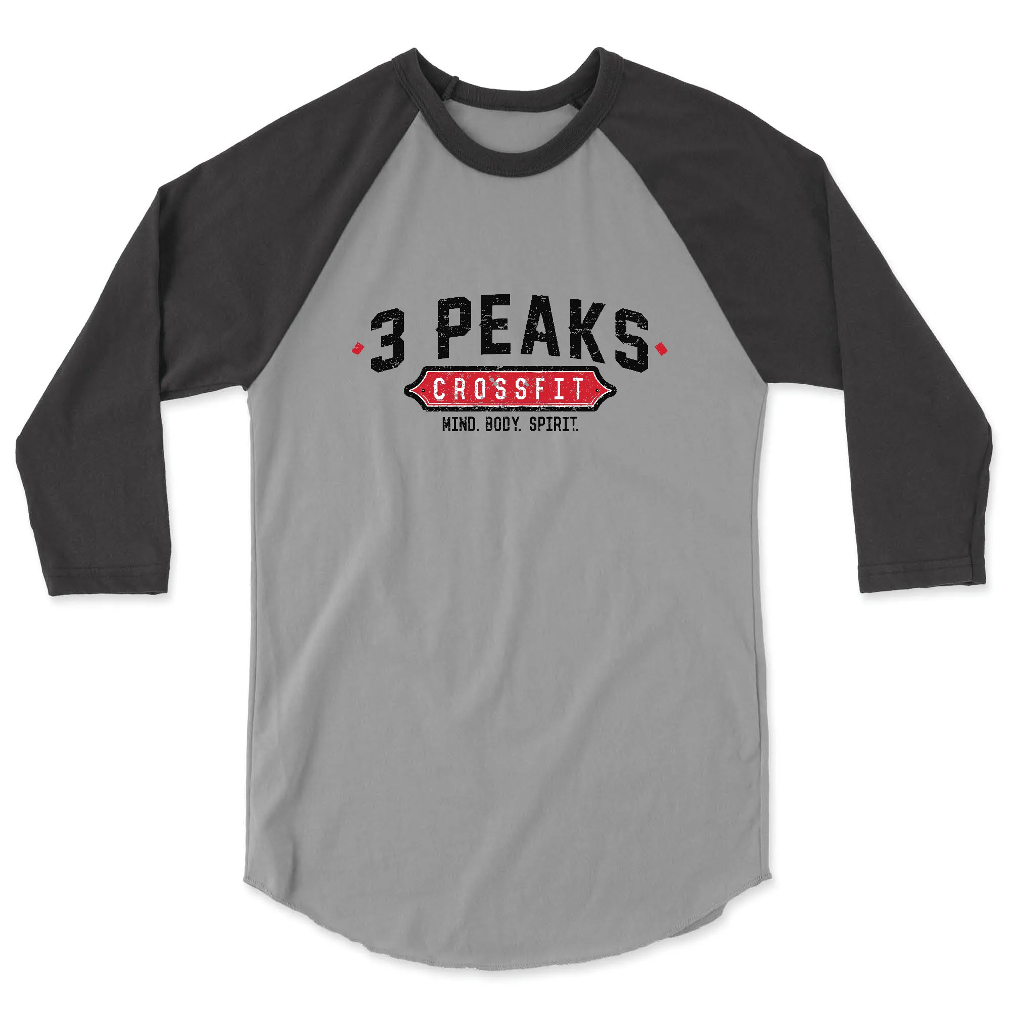 3 Peaks CrossFit Standard Mens - 3/4 Sleeve