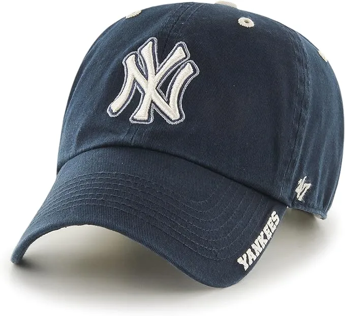 47 Brand Men's MLB New York Yankees Ice Clean Up Cap