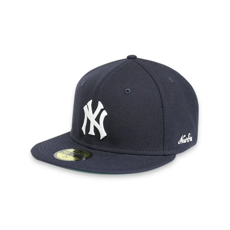 [60244523] New York Yankees Logo History 77 WS Navy 59FIFTY Men's Fitted Hat