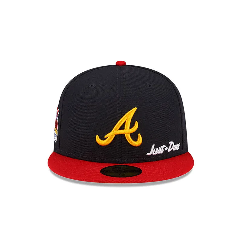 [60293461] NE X JD Atlanta Braves 00 ASG Navy 59FIFTY Men's Fitted Hat