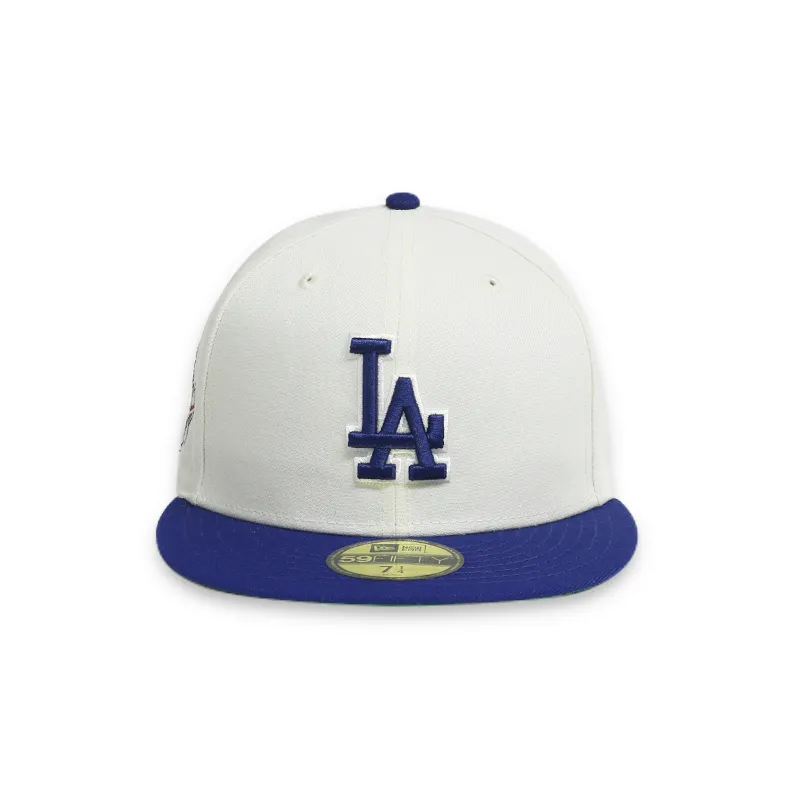 [70665603] Los Angeles Dodgers '88 WS White 59FIFTY Men's Fitted Hat