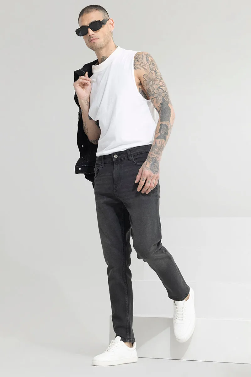 Acrux Stone Black Slim Fit Jeans