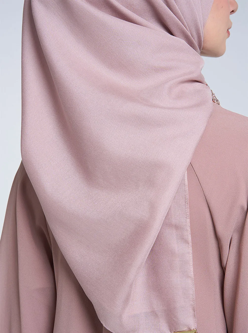 AIRY VOILE SCARF PLAIN LOTUS