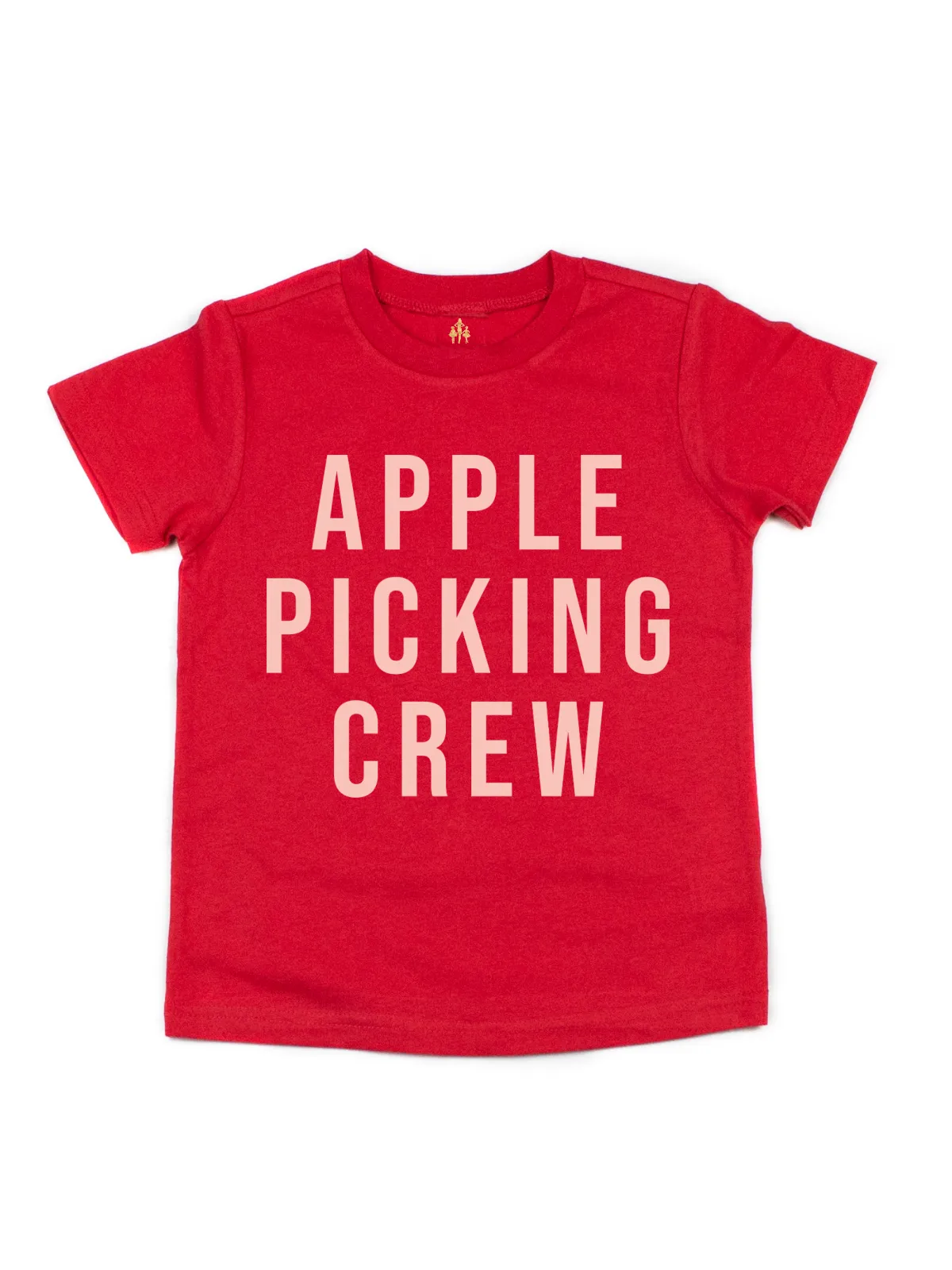 Apple Picking Crew Shirts - Red