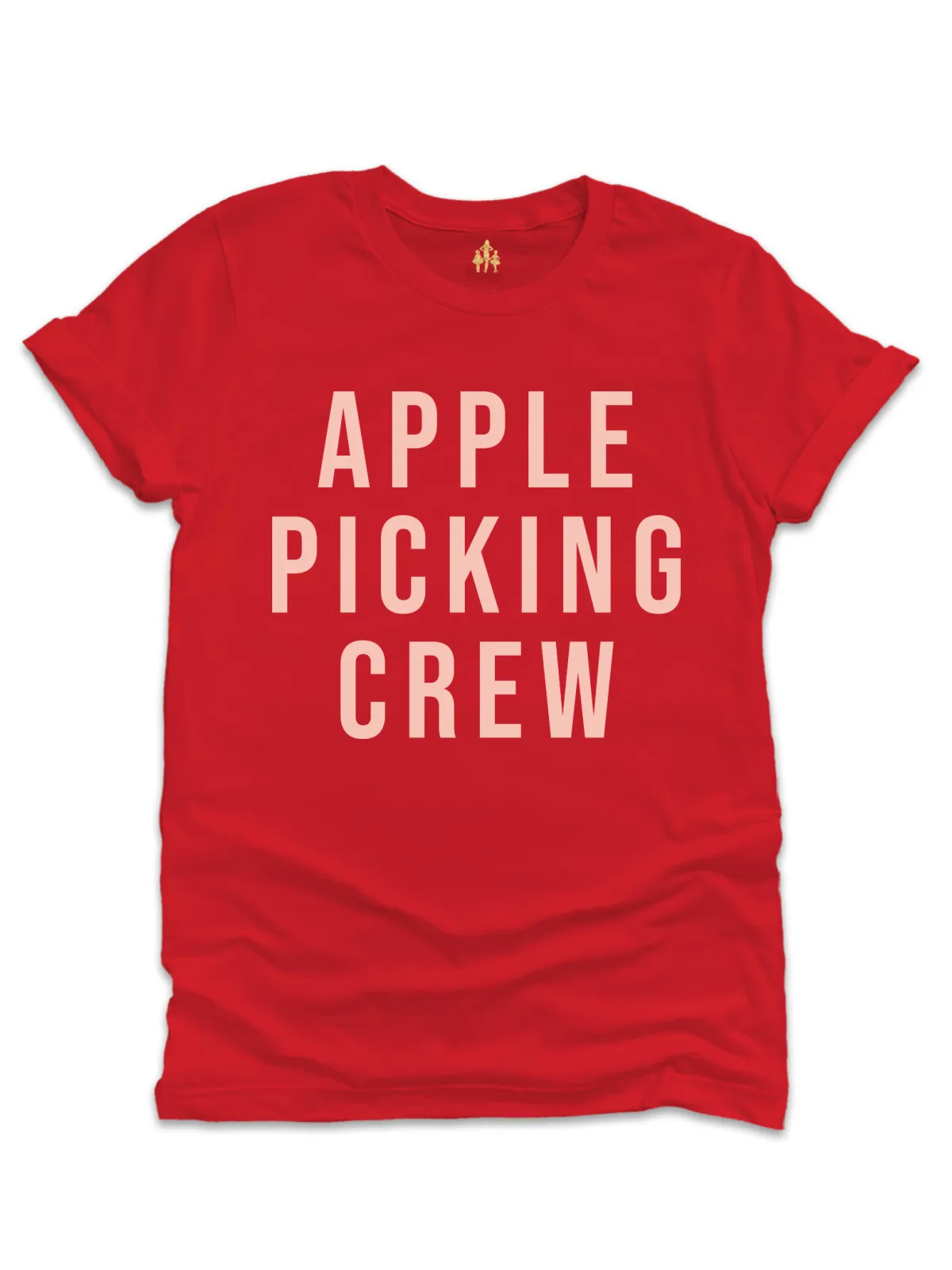 Apple Picking Crew Shirts - Red