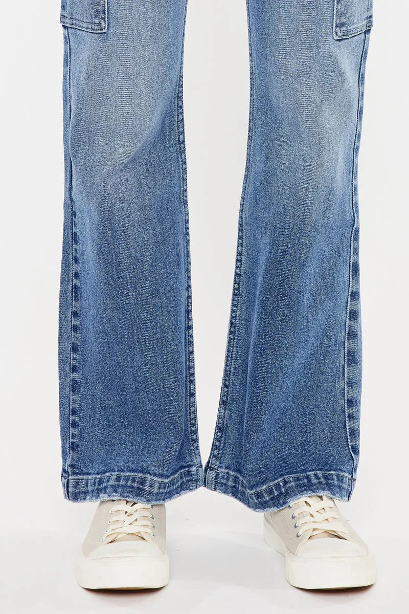 Aspen High Rise Flare Jeans