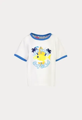 Baby Sharks Sequins Digital Print T-Shirts