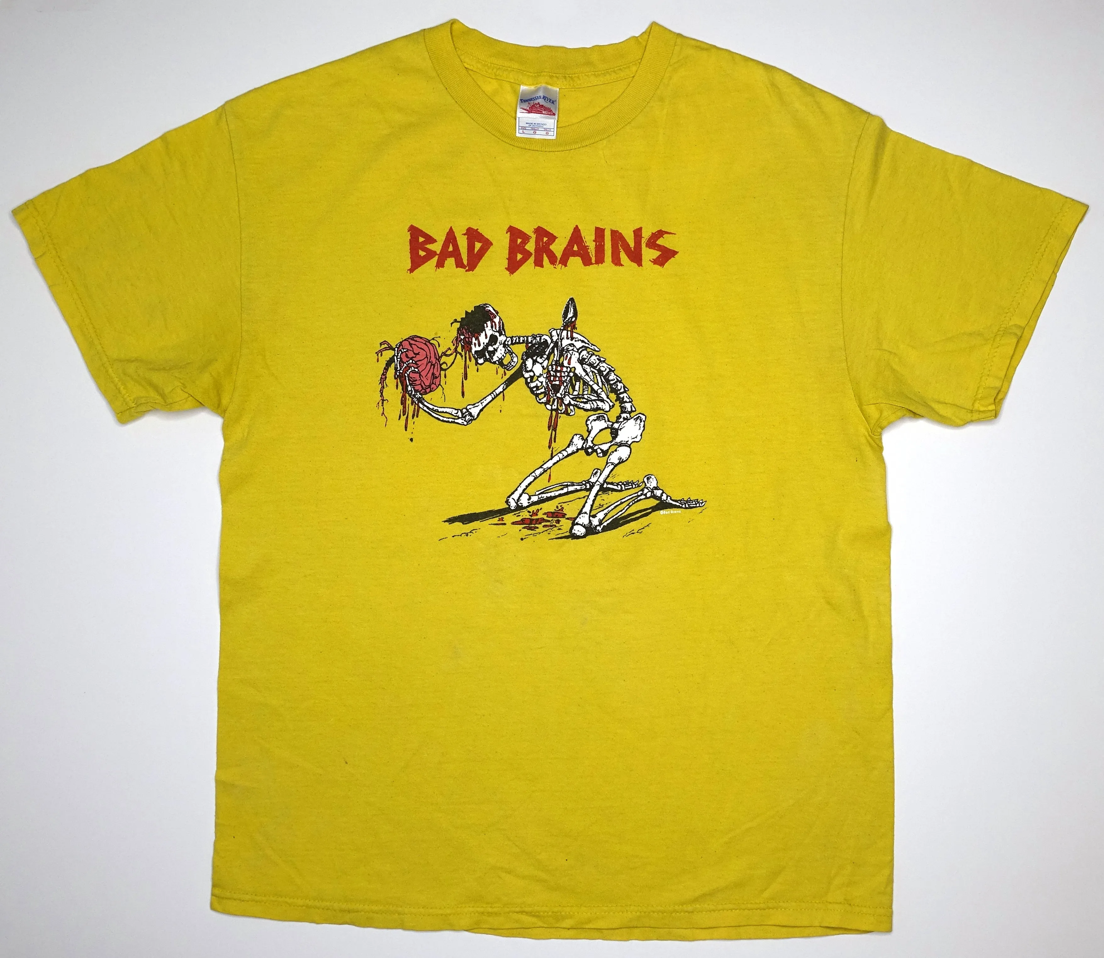 Bad Brains - Skeleton Brains 90's Large Shirt