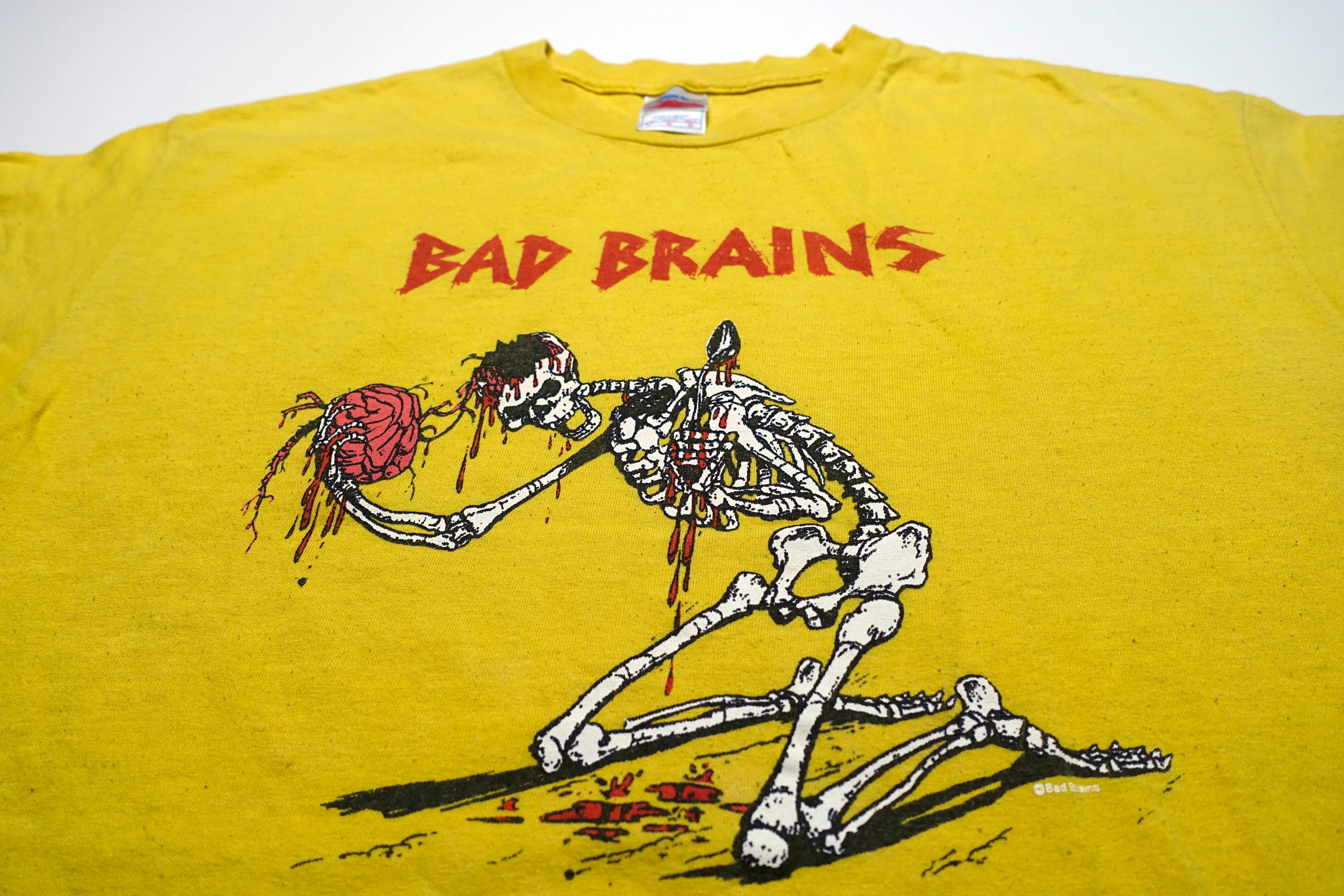 Bad Brains - Skeleton Brains 90's Large Shirt