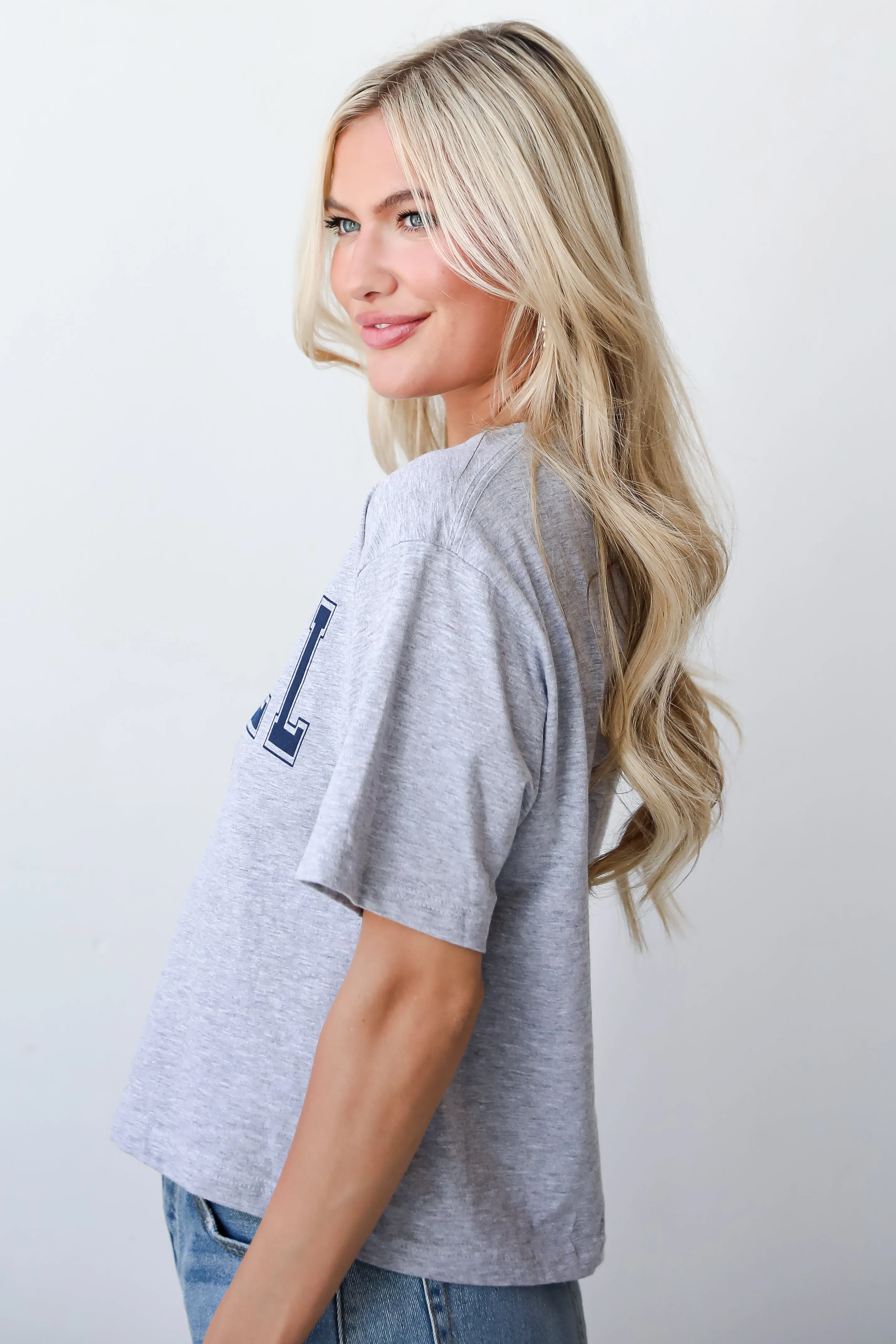 Baseball Atlanta Cropped Tee