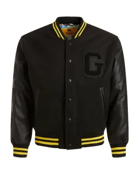 Batman Patched Letterman Jet Black Guess Originals