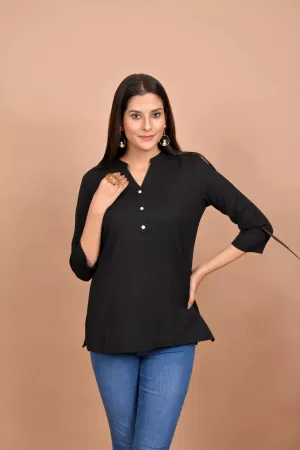 Black Short Kurti