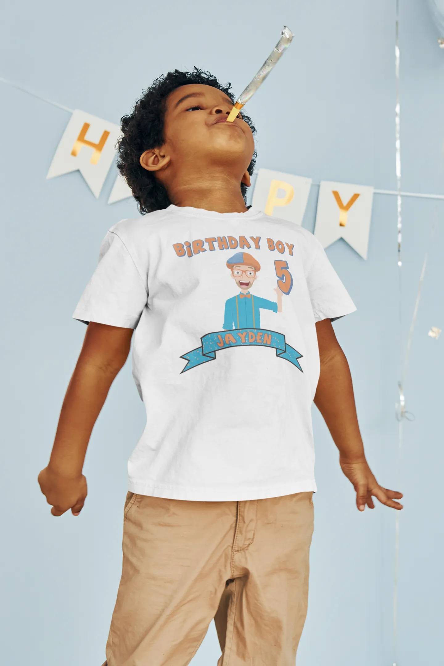 Blippi Birthday Shirts