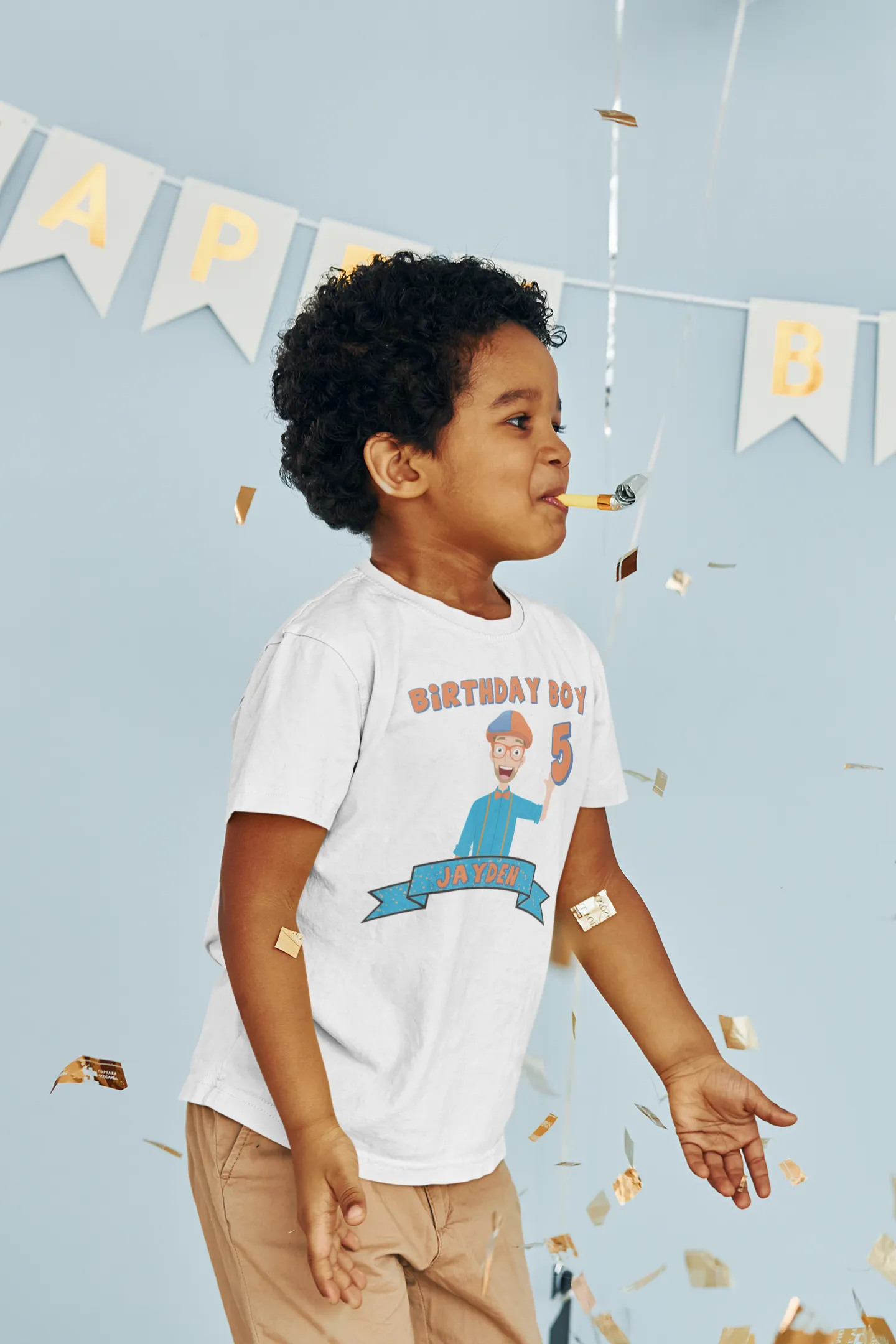 Blippi Birthday Shirts