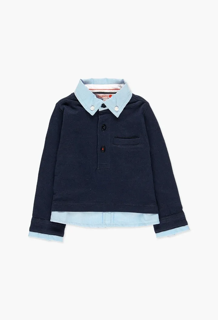 Boboli Shirt - Polo in Blues