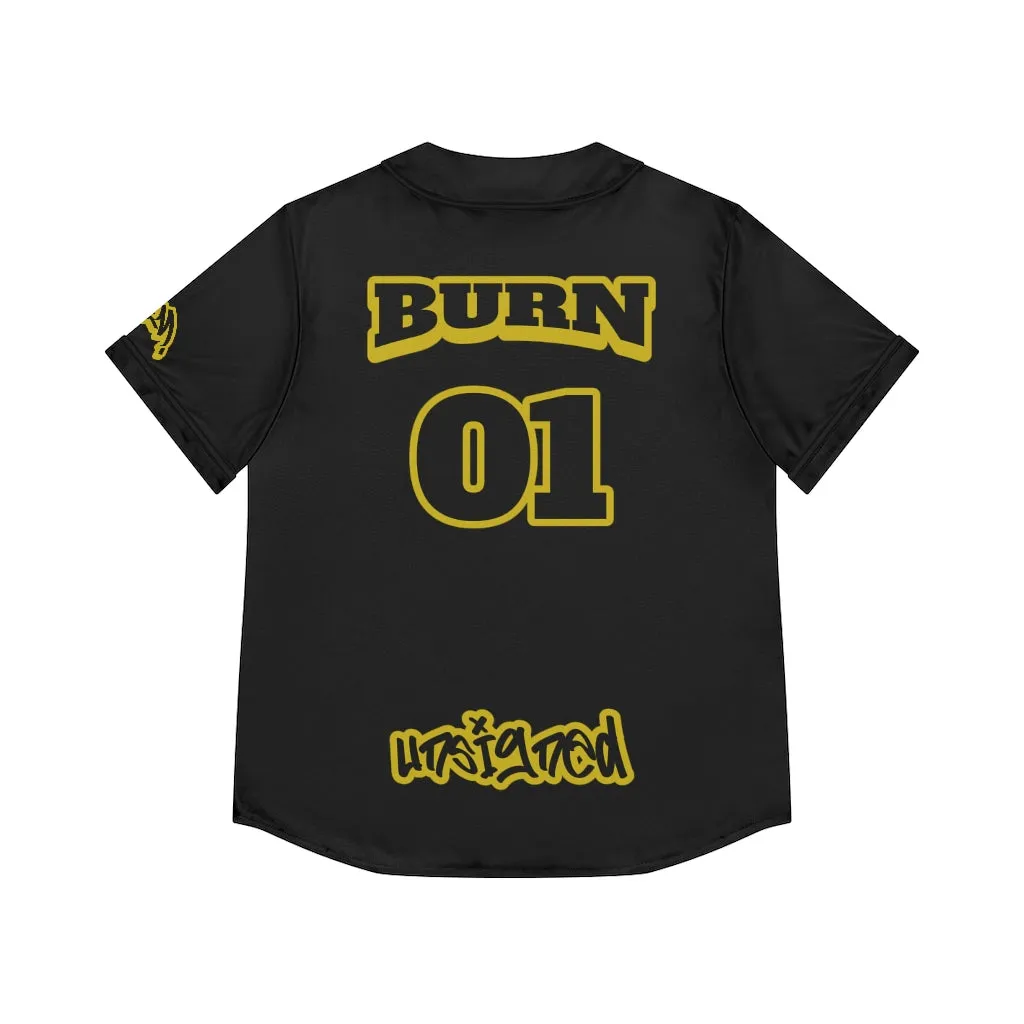 Burn One Women's Baseball Jersey