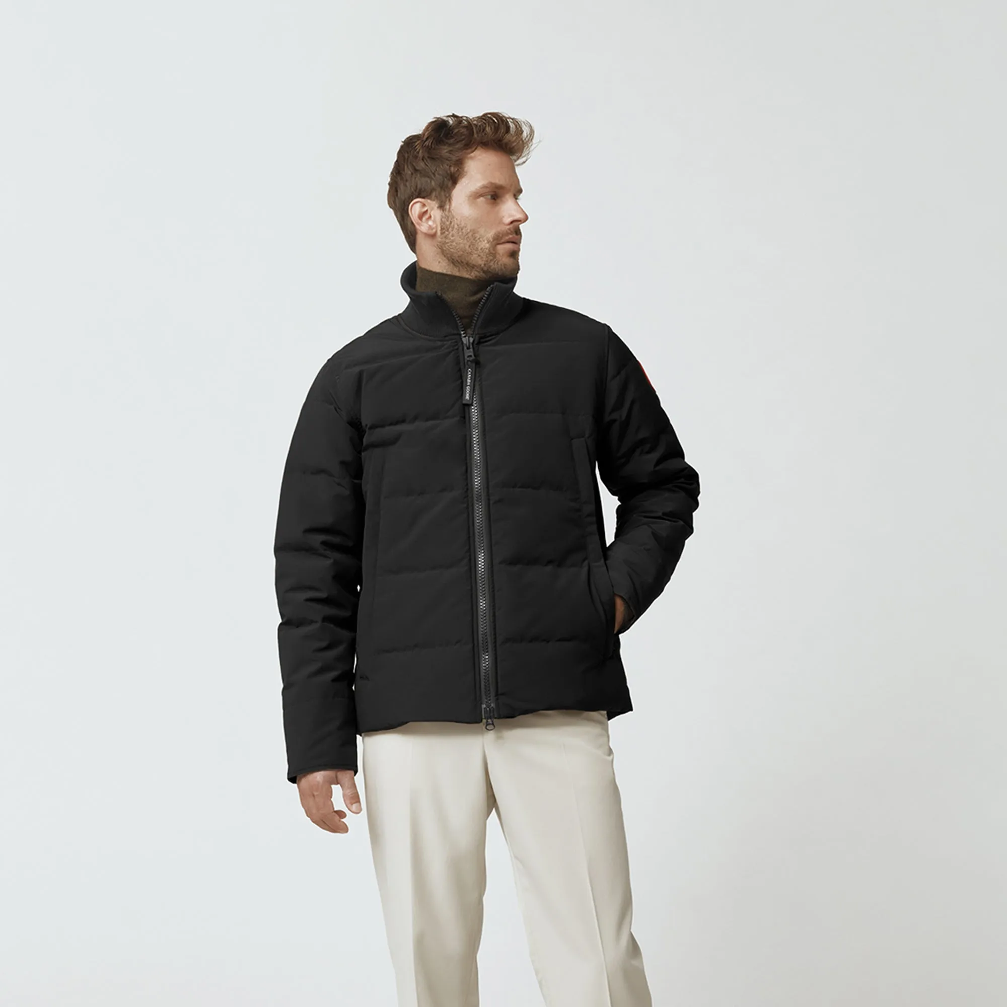 Canada Goose Mens Woolford Jacket 'Black-Noir'