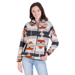 Canada Weather Gear Women's Full Zip Aztec Printed Sherpa