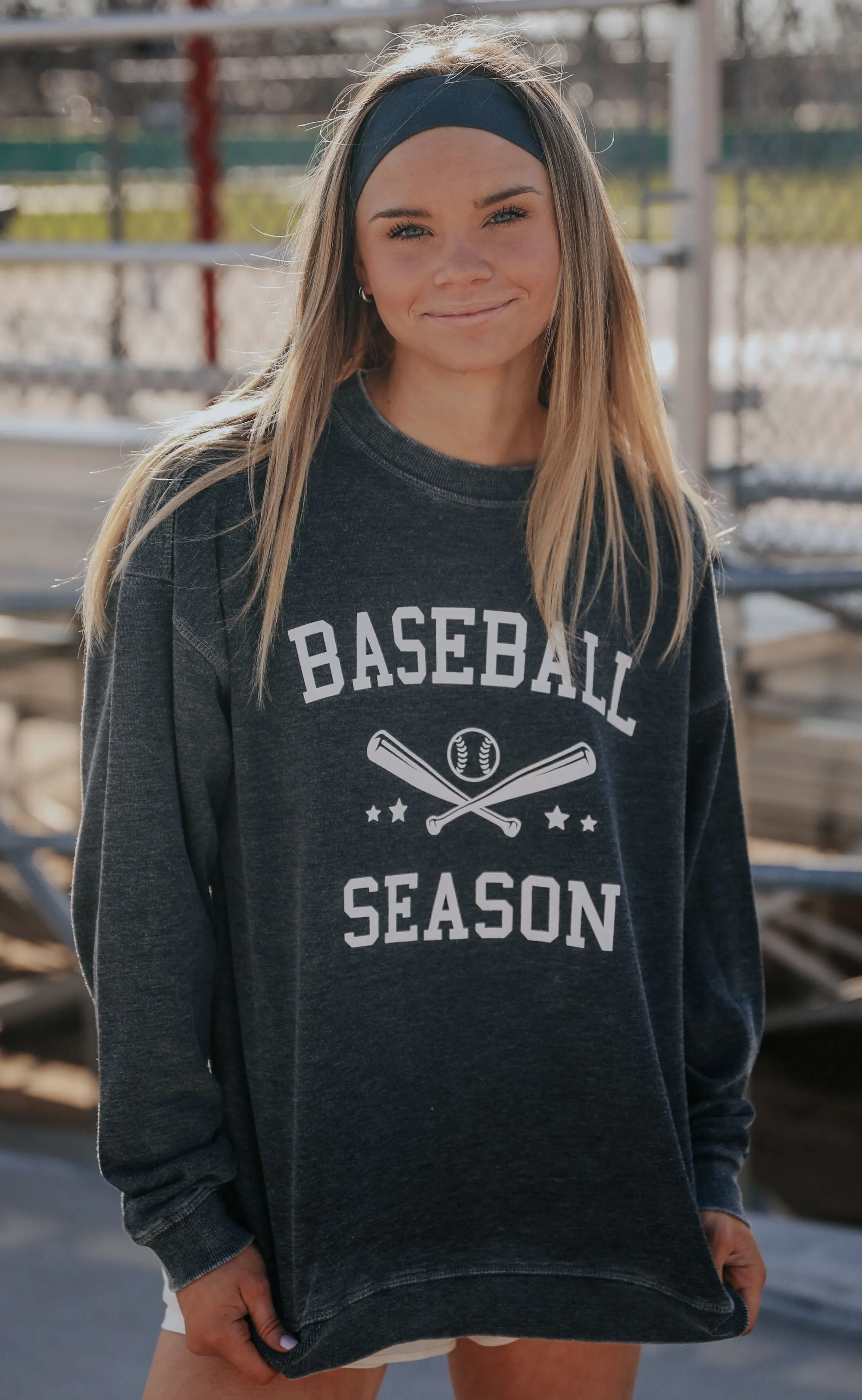 charlie southern: baseball season campus crew sweatshirt