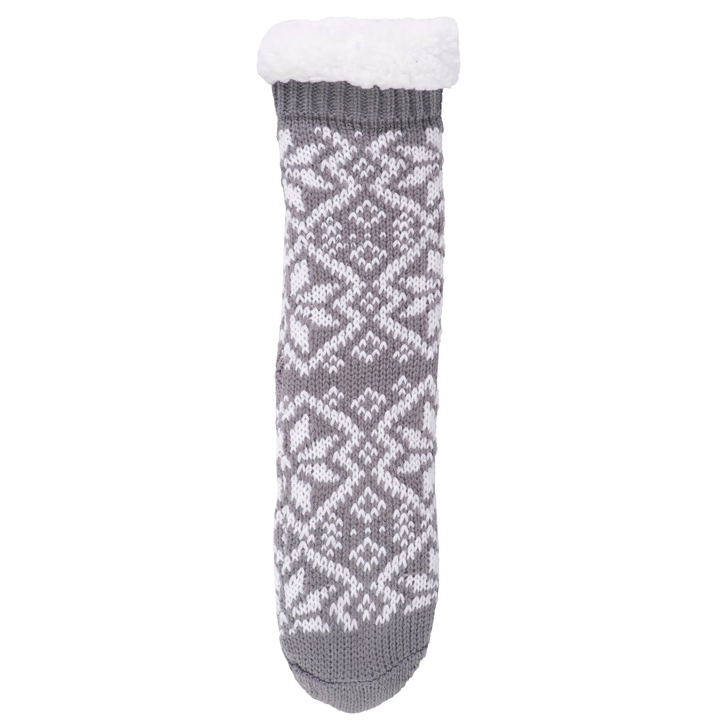 Chaussettes Femme flocon Gris