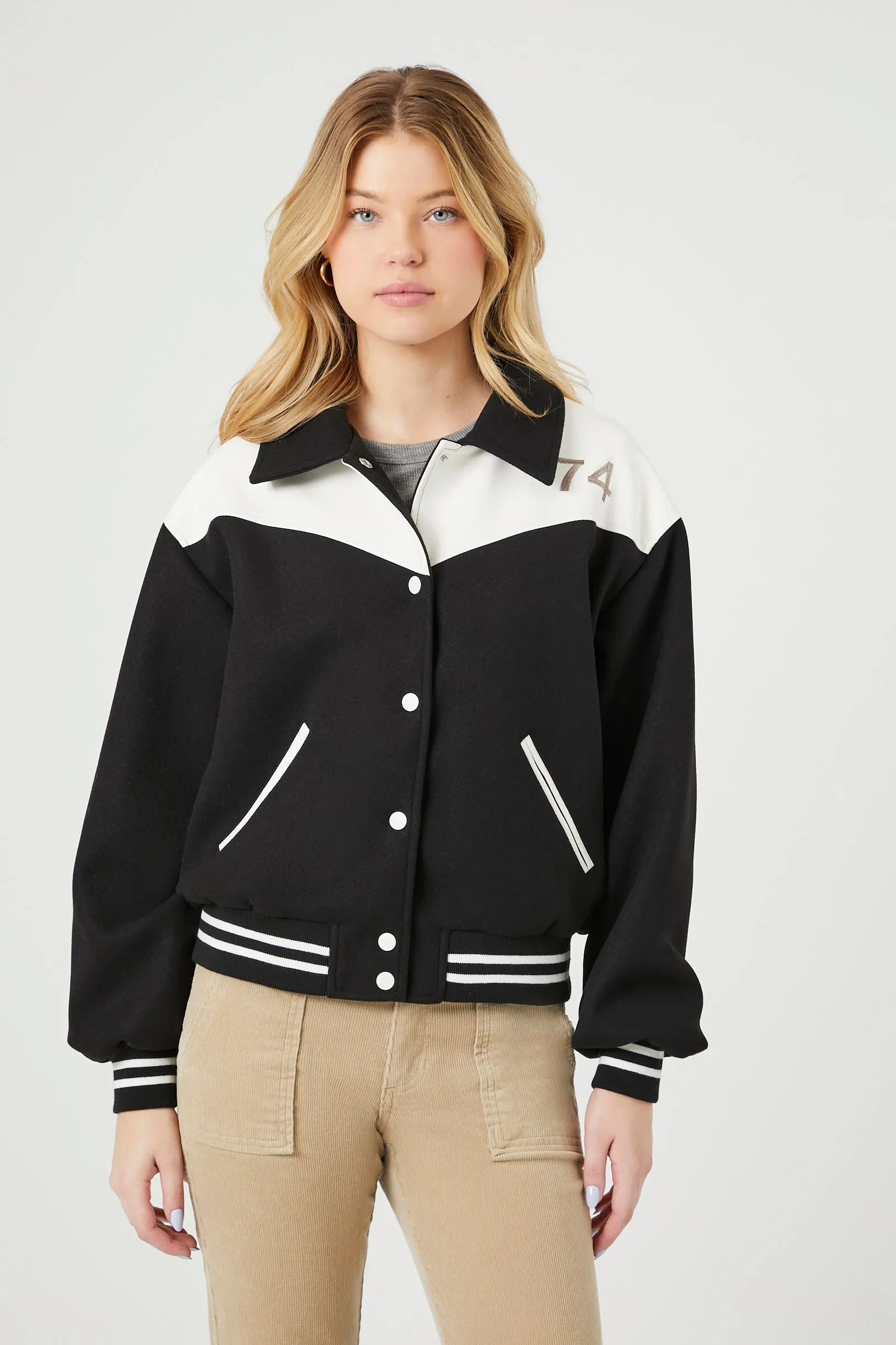 Colorblock Tennessee Bomber Jacket