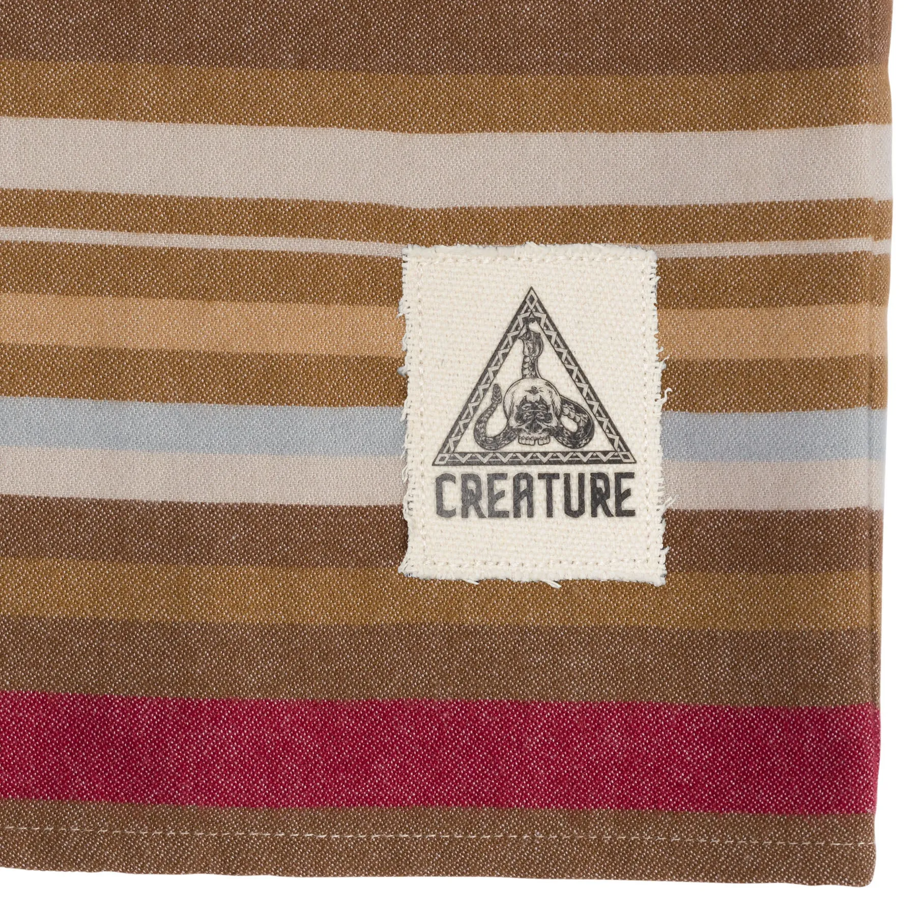 Creature Take Warning L/S Flannel Top Desert Rise