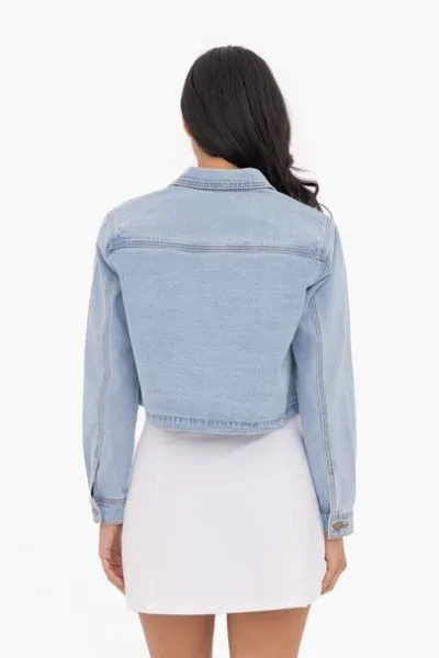 Crop Denim Jacket