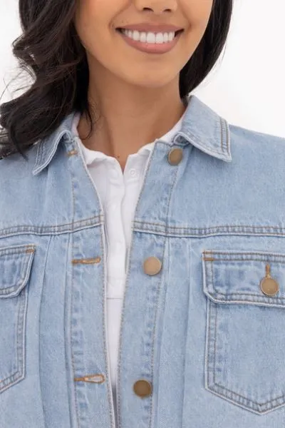 Crop Denim Jacket