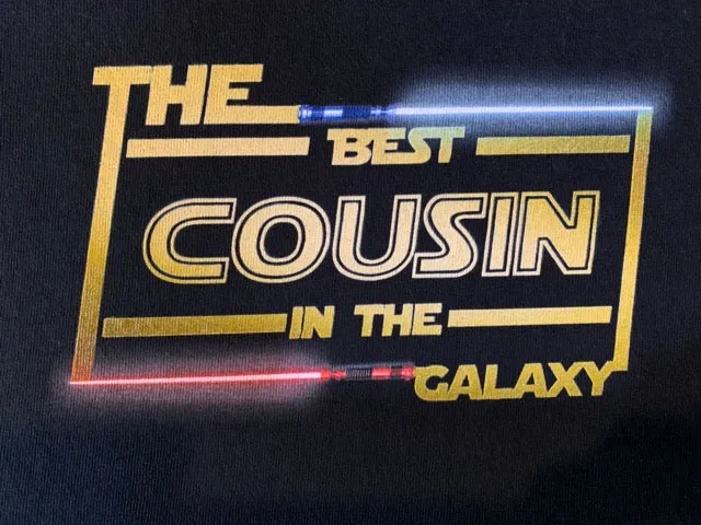 Custom Star wars inspired Party shirts