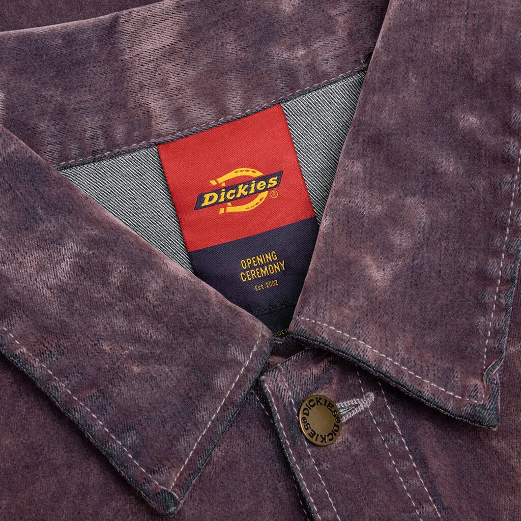 Dickies x Opening Ceremony Flock Jacket - Lilac