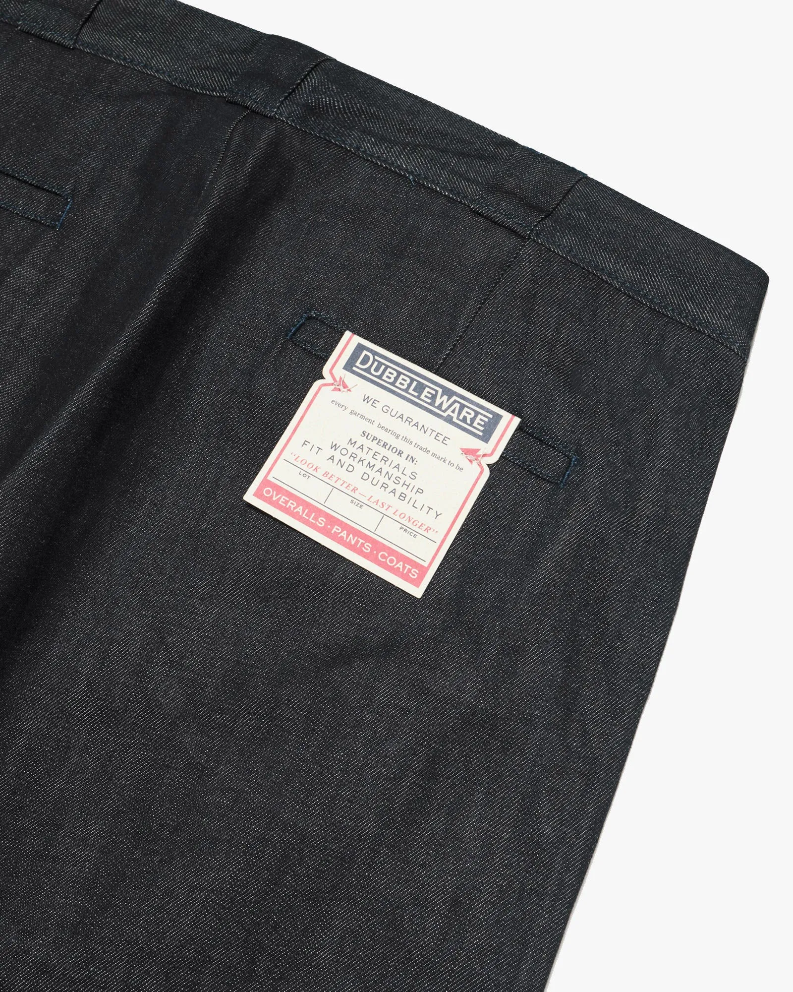 Dubbleware Work Chino Pants - Raw