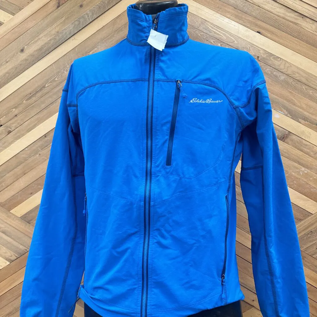 Eddie Bauer - Men's Sandstone Backbone Jacket- MSRP $129: Blue -men-SM