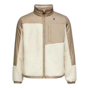 Felpa Unisex K-Way Le Vrai 3.0 Nersev Orsetto Beige