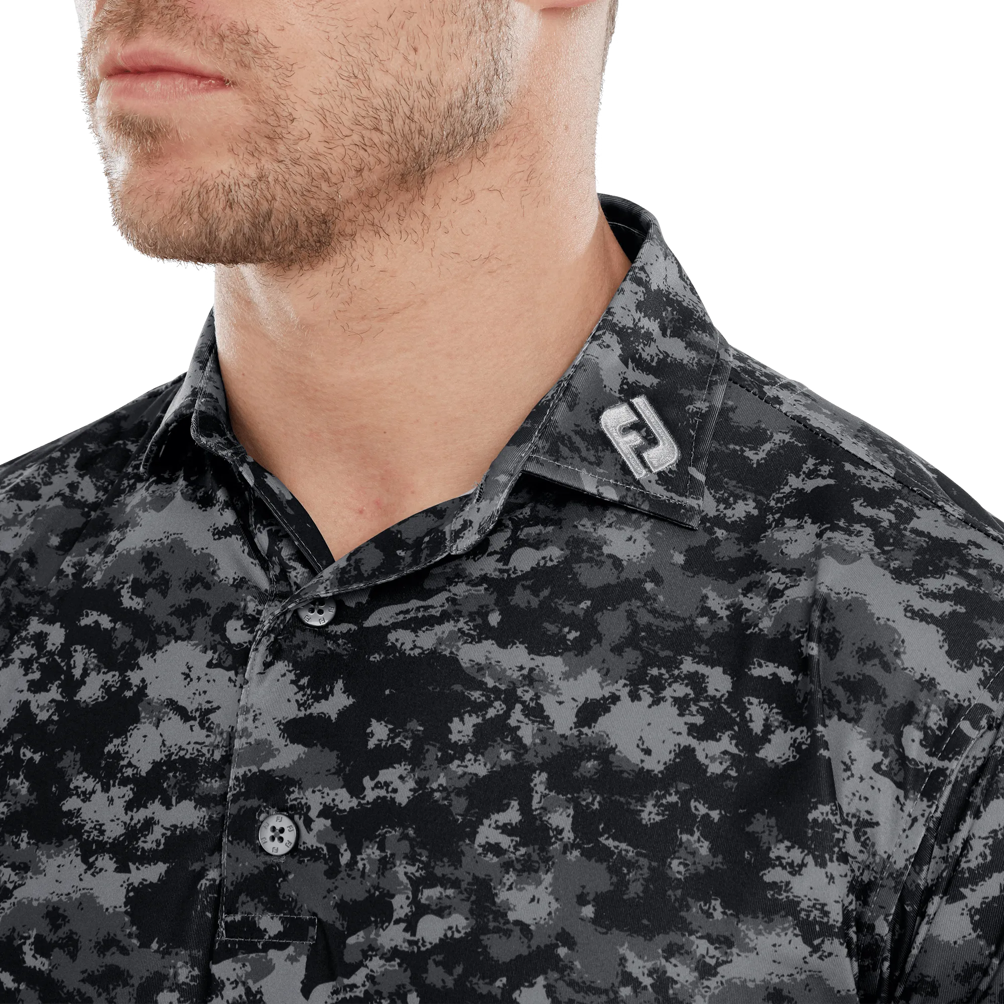 FootJoy Cloud Camo Lisle Polo