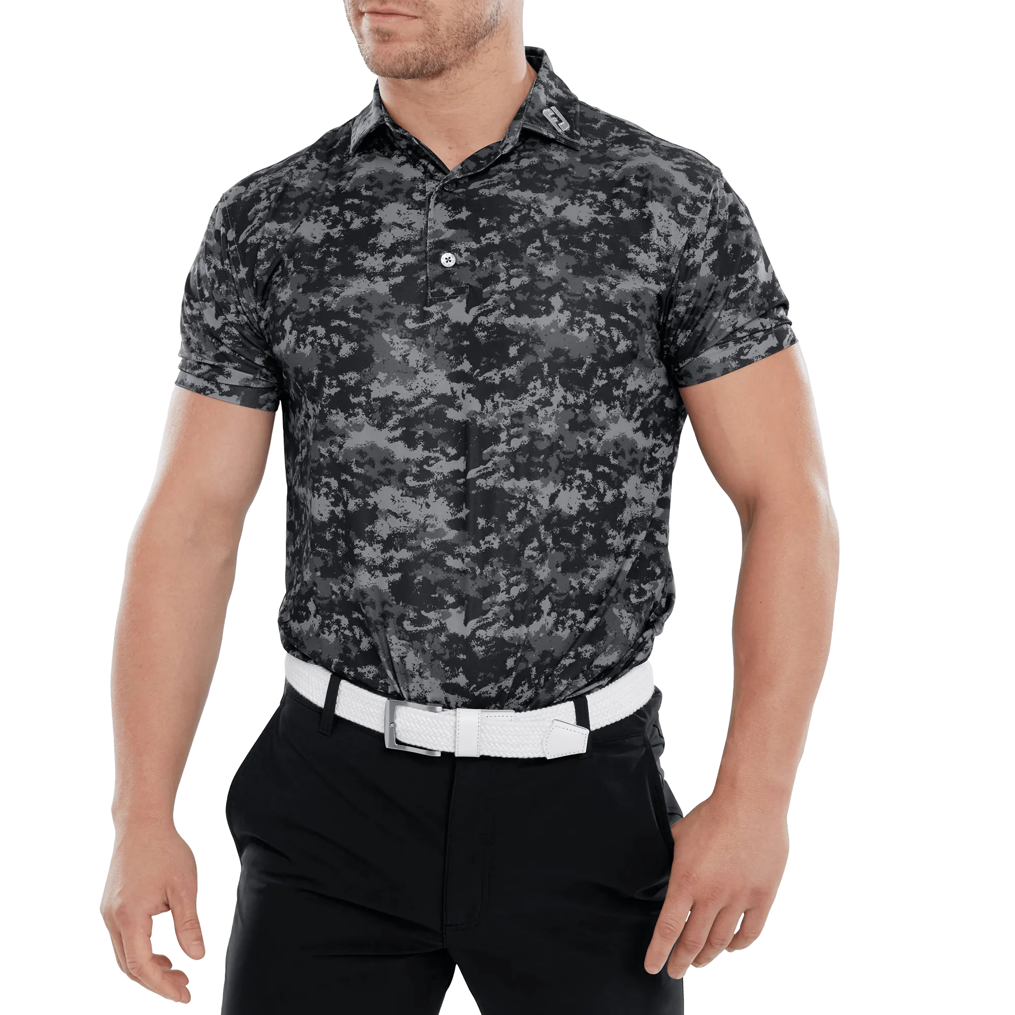 FootJoy Cloud Camo Lisle Polo