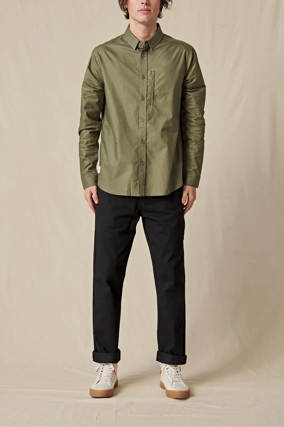 Foundation LS Shirt - Olive