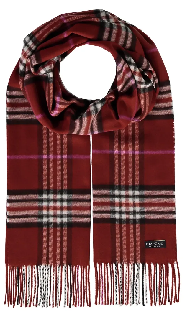 Fraas scarf 625391, cashmink plaid