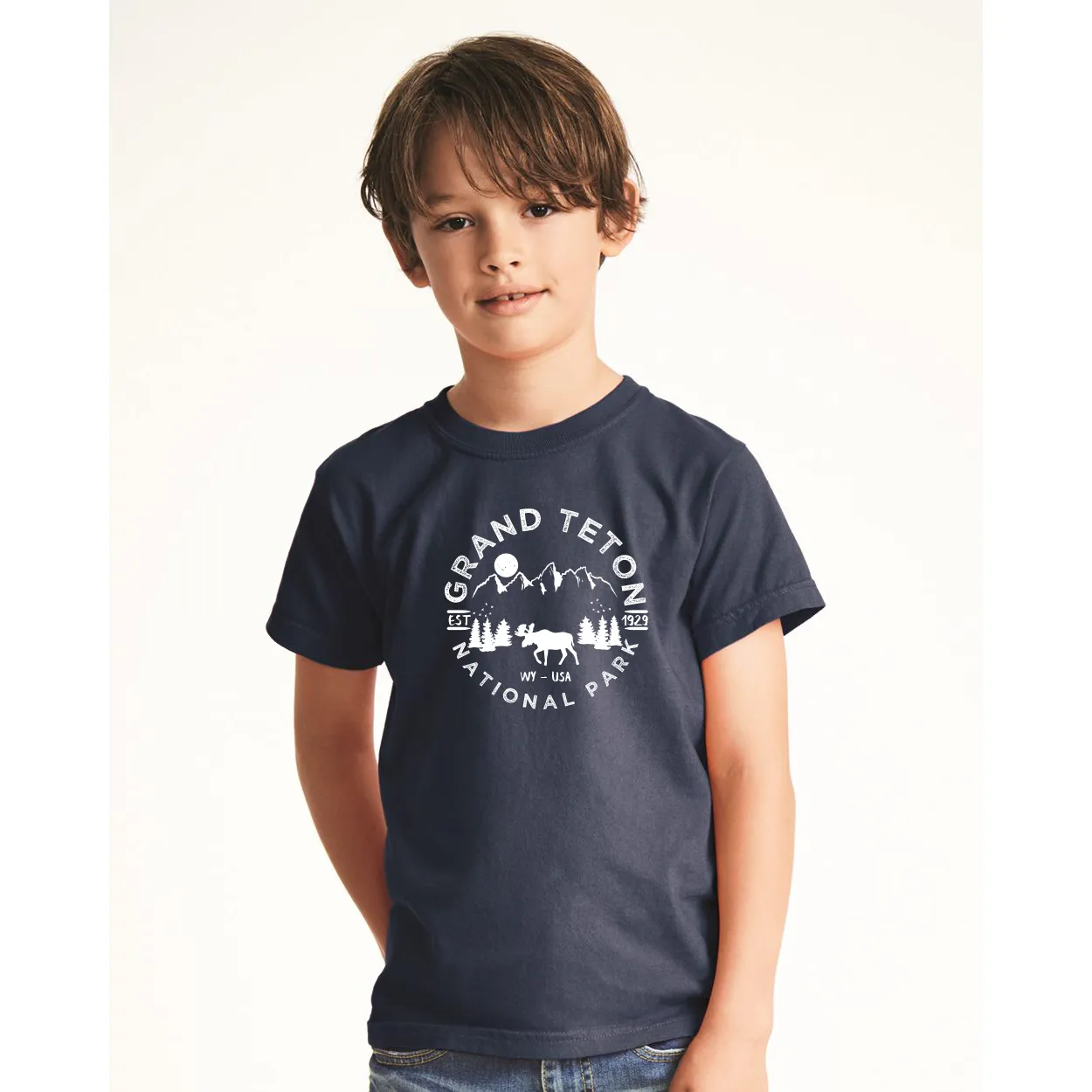 Grand Teton National Park Youth Comfort Colors T shirt