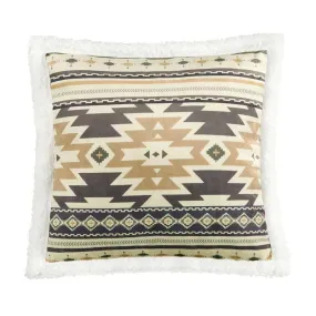 Hi End Accents Desert Sage Campfire Sherpa Pillow