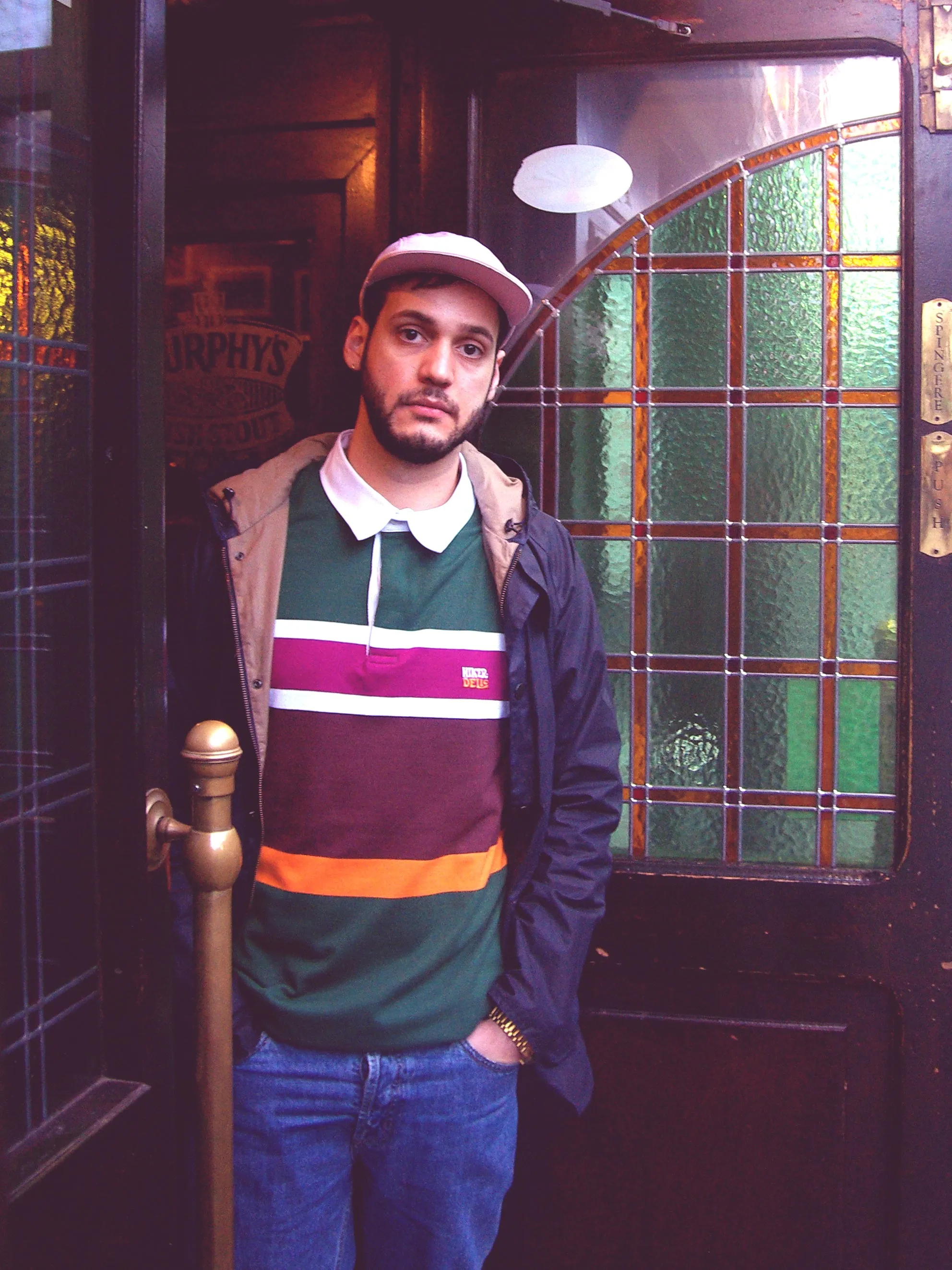 HIKERDELIC x Fresh Store Torino Green Rugby Shirt