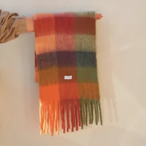 Hue Plaid Scarf