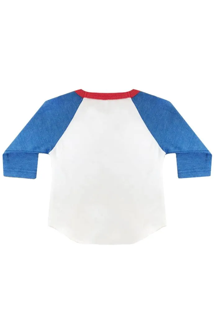 Infant/Toddler/Youth Americana Raglan Baseball Shirt 2-pk Made in USA17330/17660/17220