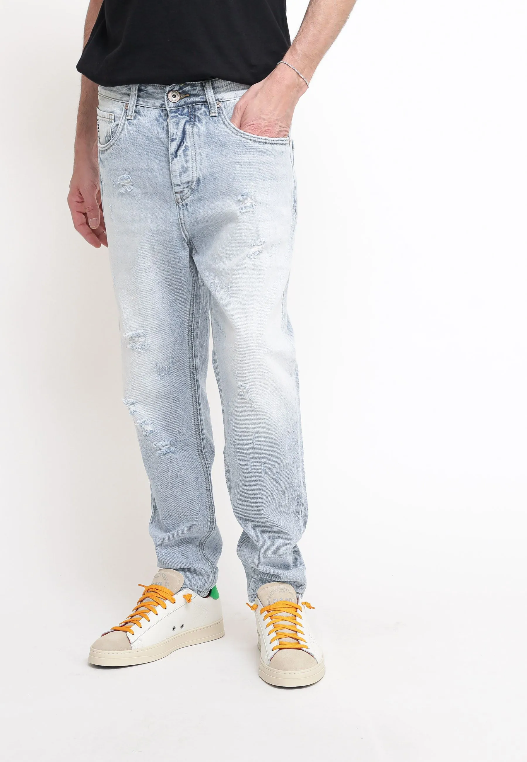 Jeans Cropped - Colore Unico