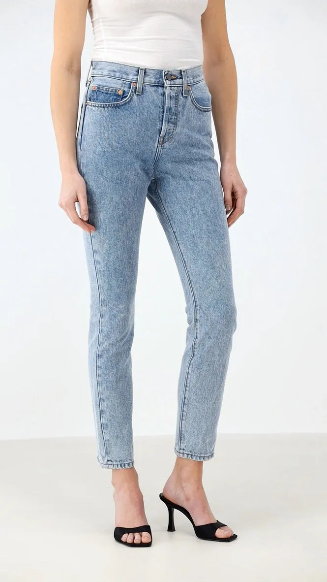 Jeans Denim in Blau