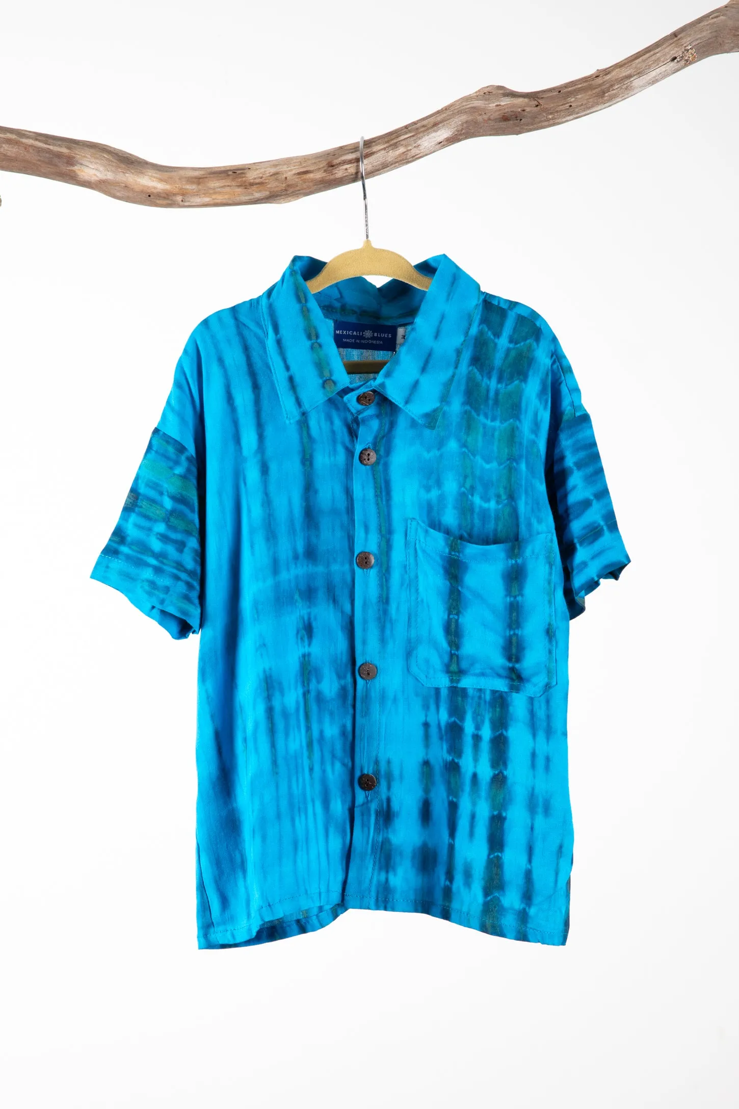 Kids Shibori Tie Dye Shirt