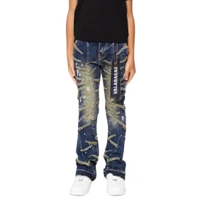 Kids Valabasas Saber Stacked Jeans