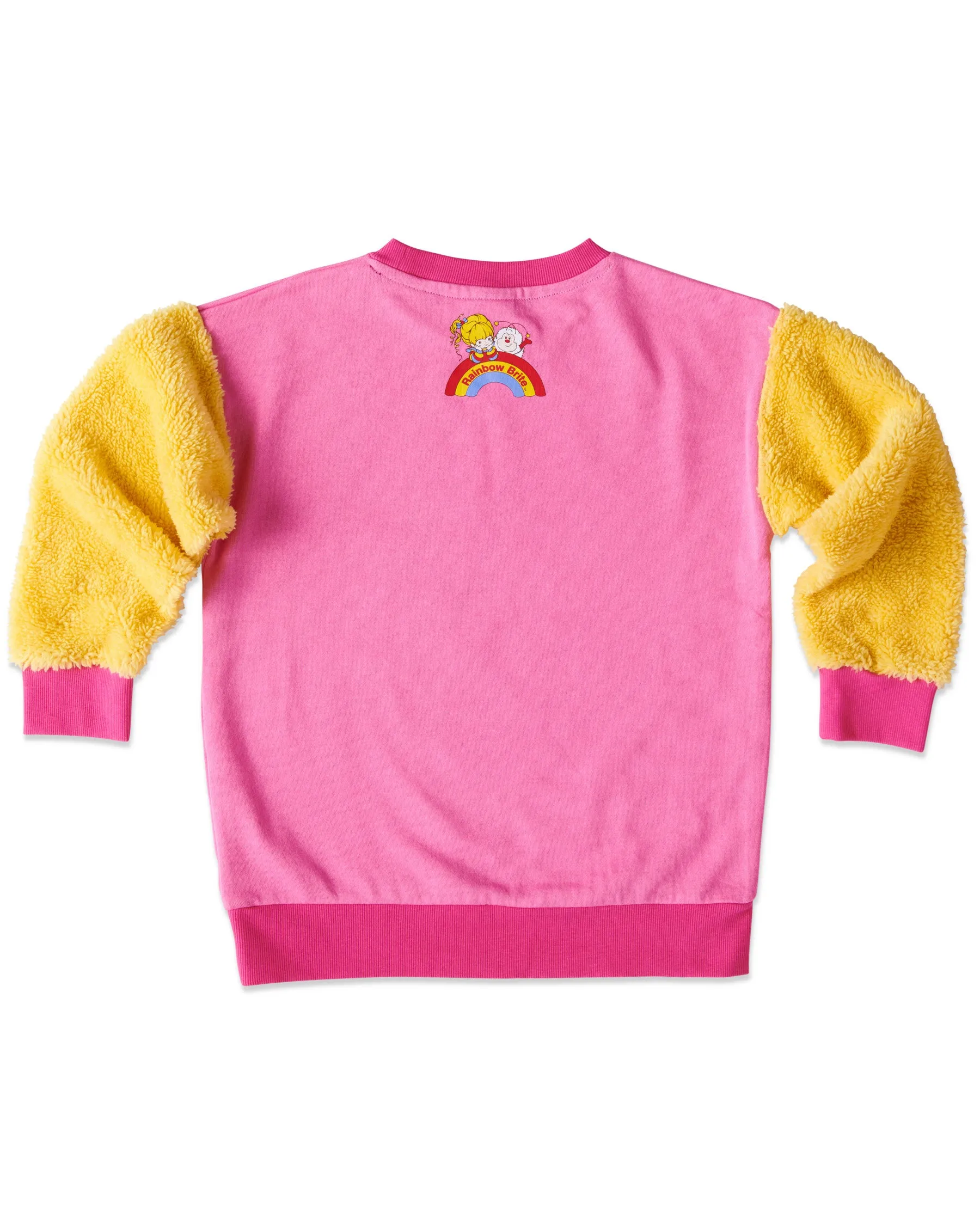 Colorful Rainbow Brite Organic Cotton Sweater by Kip & Co