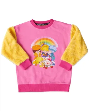 Colorful Rainbow Brite Organic Cotton Sweater by Kip & Co