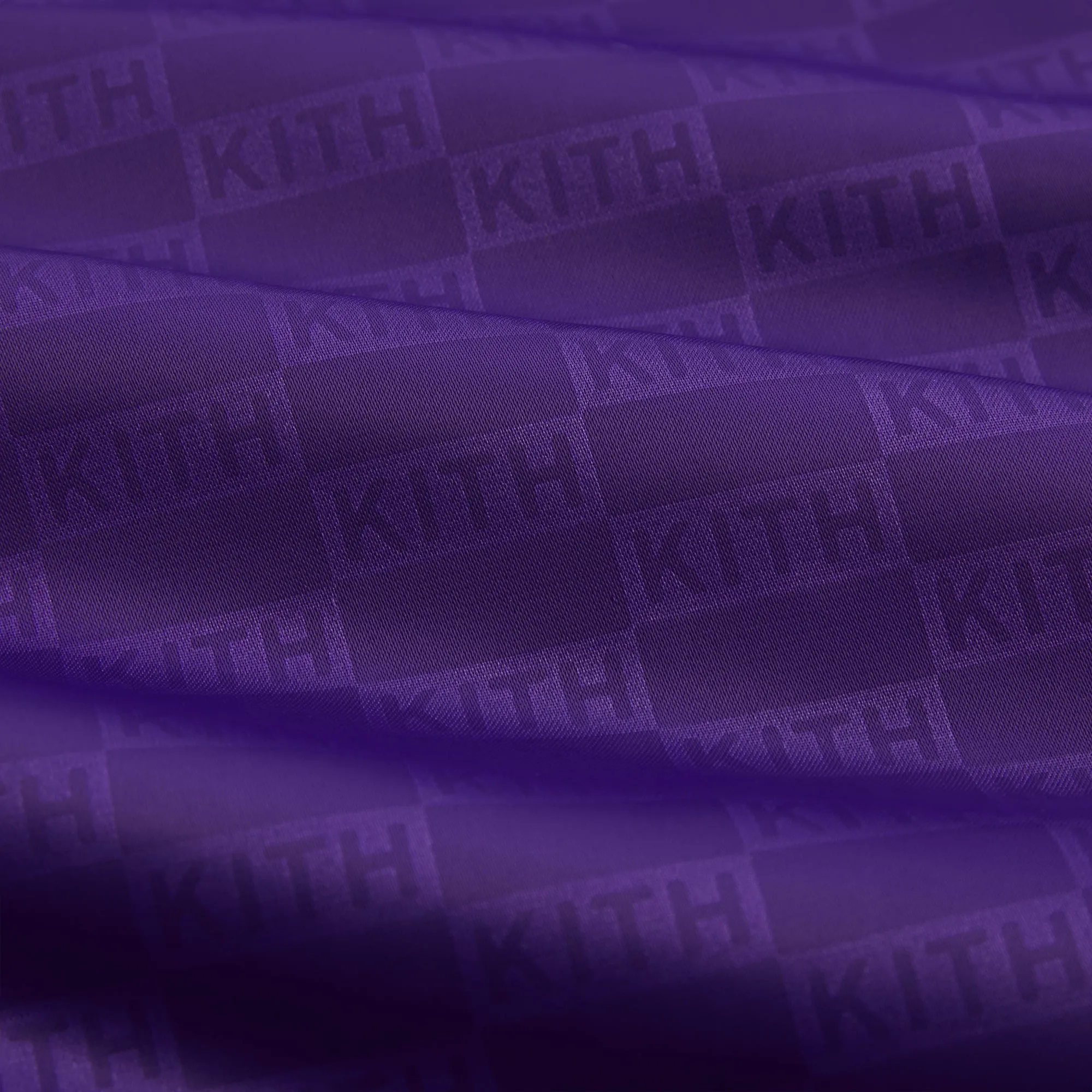 Kith for the NFL: Vikings Satin Bomber Jacket - Cover